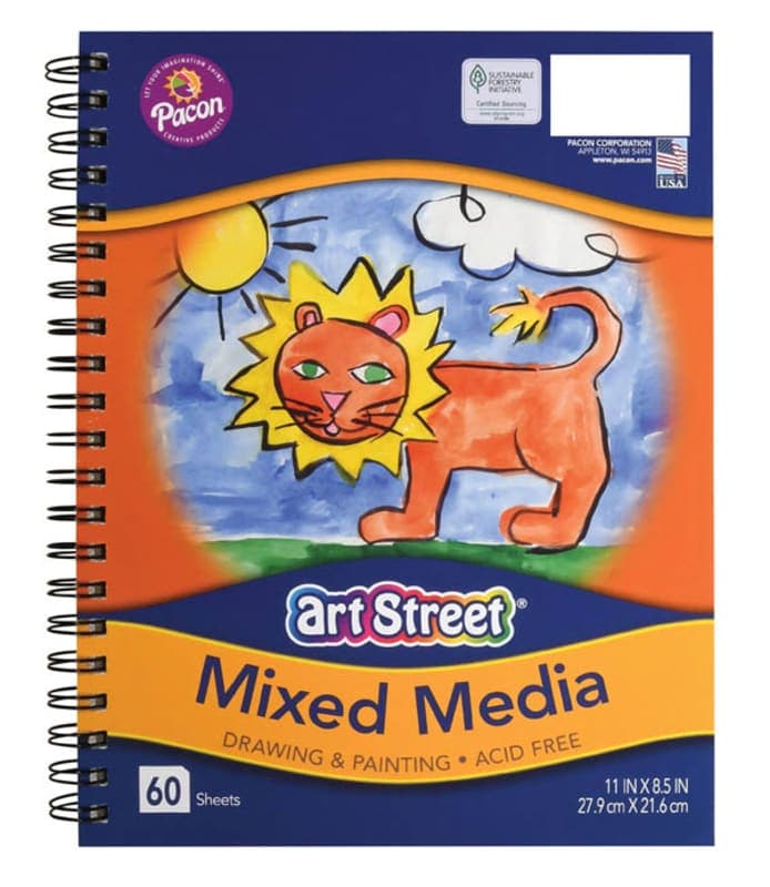 Art Street Mixed Media Journal (11" x 8.5") 60