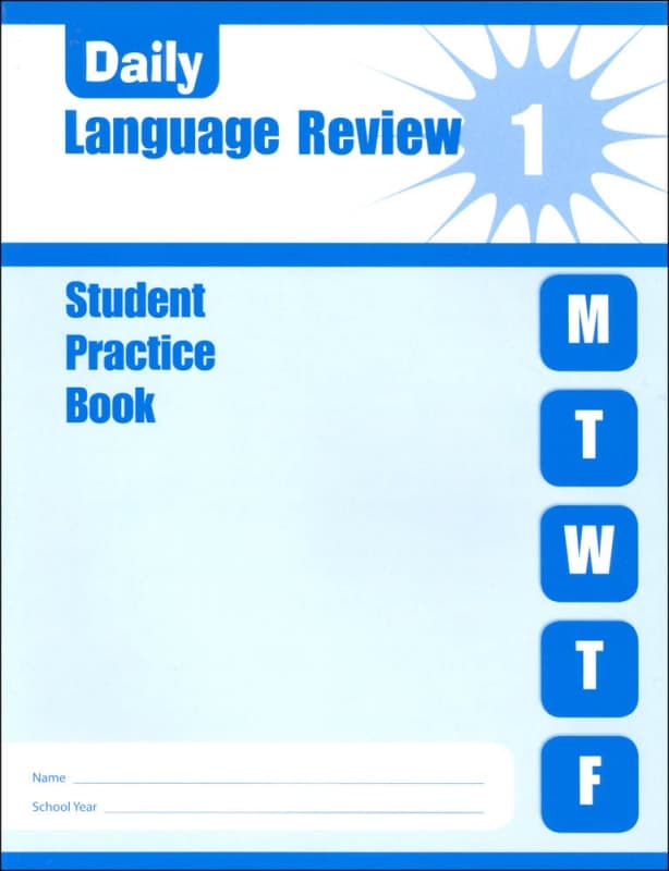 Daily Language Review Grade 1 - Individual