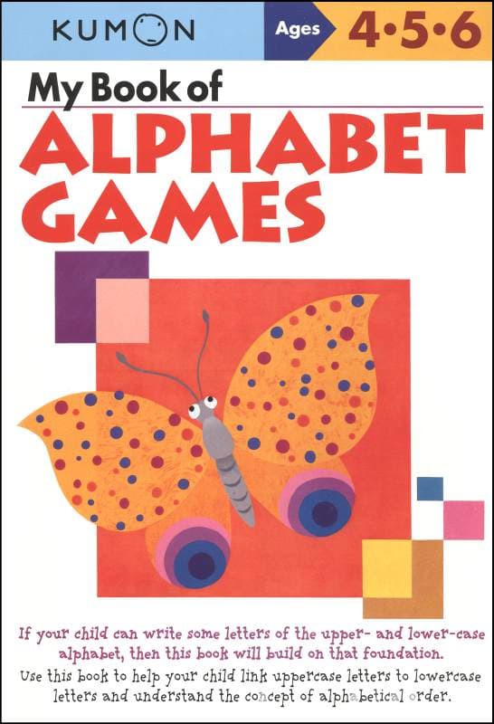 Kumon My Book of Alphabet Games