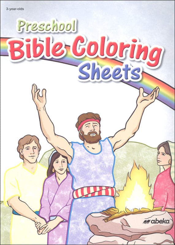 Abeka Preschool Bible Coloring Sheets (Unbound)