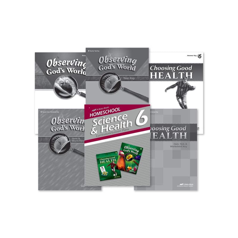 Abeka Science/Health 6 Parent Kit