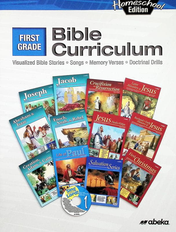 Abeka Homeschool Grade 1 Bible Curriculum
