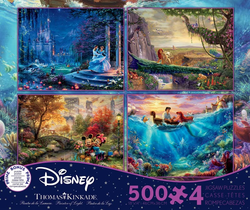 Ceaco Cinderella, Lion King, Mickey & Minnie