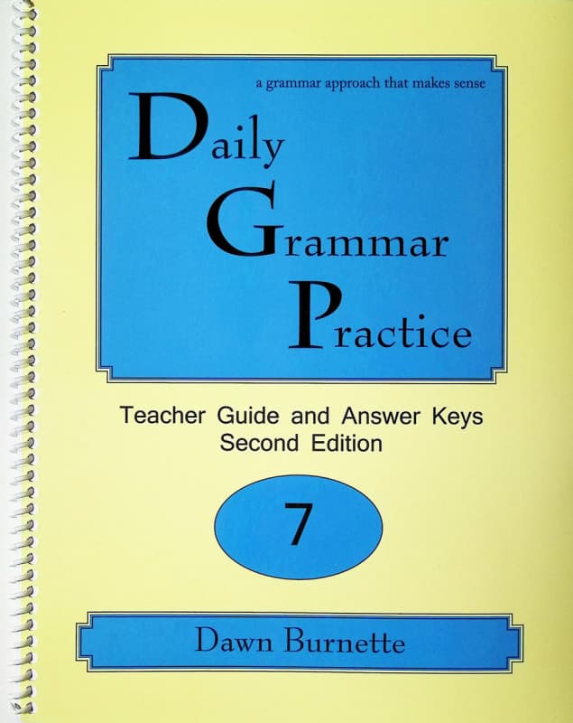 Daily Grammar Practice Teacher Guide Grade 7