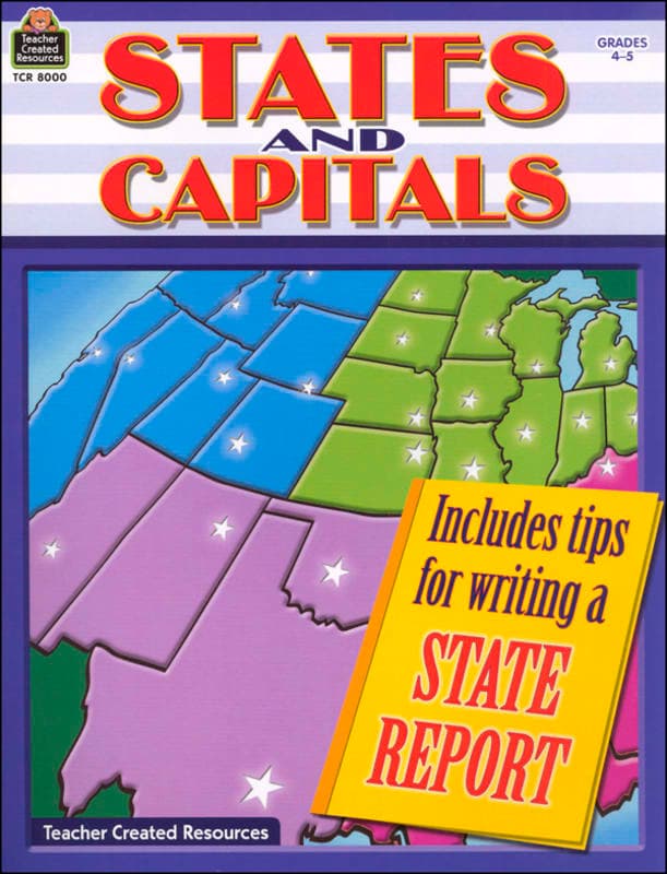 States and Capitals Grades 4-5