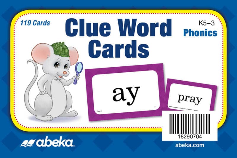 Abeka Clue Word Cards