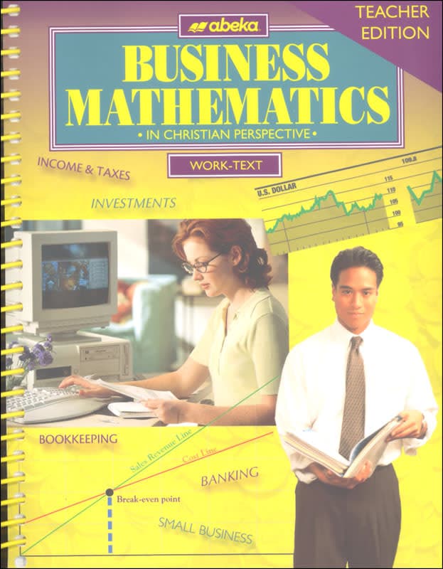 Abeka Business Math Teacher Edition