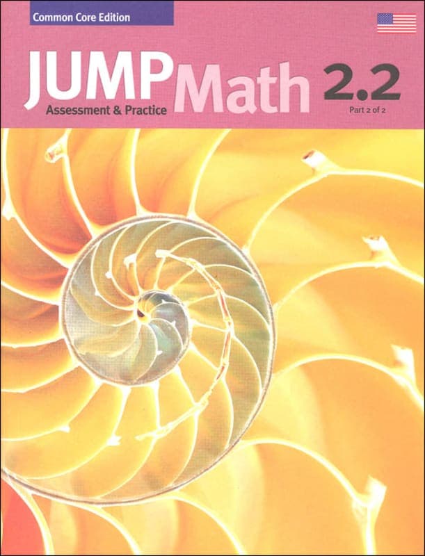 Jump Math Assessment & Practice Book 2.2 (US