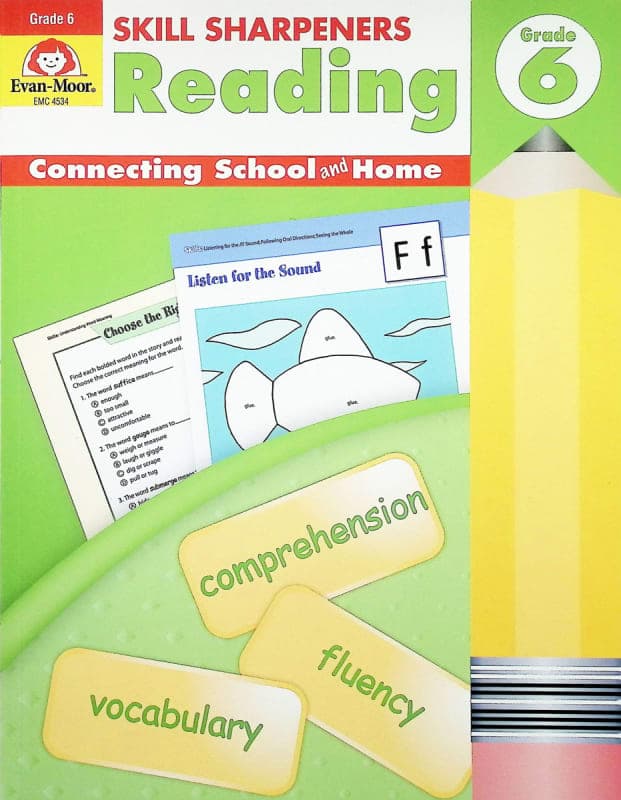 Reading Skill Sharpeners Grade 6