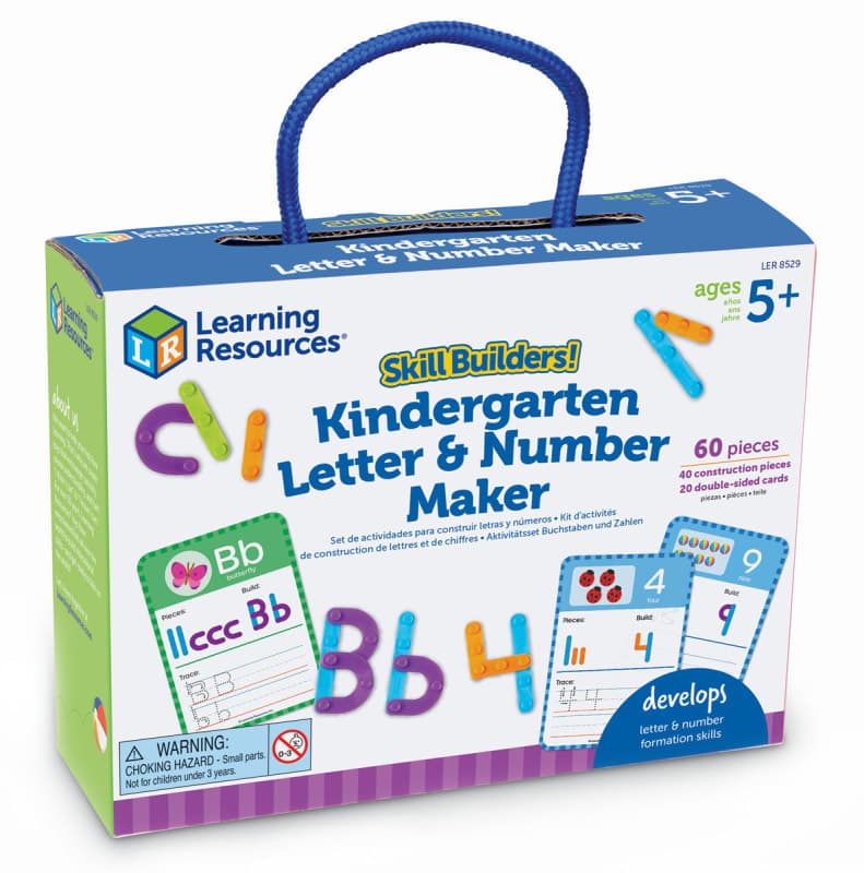 Kindergarten Letter & Number Maker (Skill