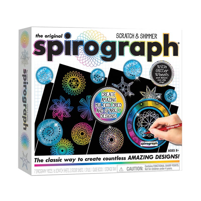 The Original Spirograph Scratch & Shimmer