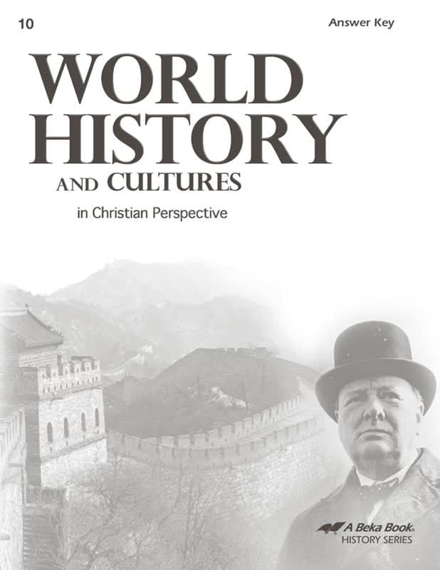 Abeka World History and Cultures in Christian