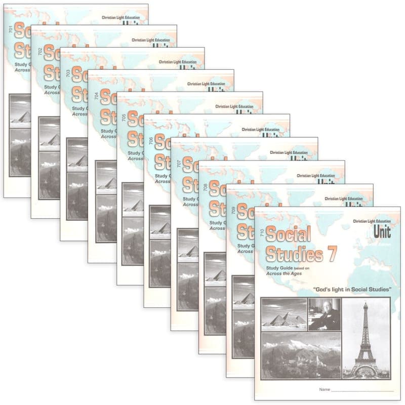 Christian Light Social Studies 701-710 LightUnit