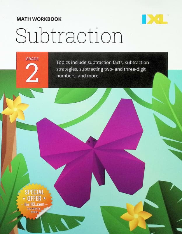 IXL Grade 2 Subtraction Workbook (IXL Topic