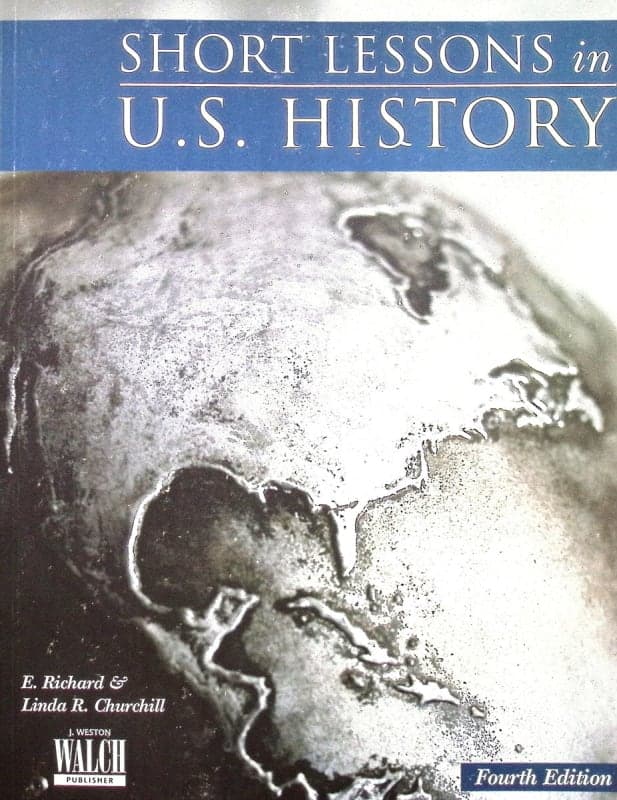 Short Lessons in U.S. History Student with Answer