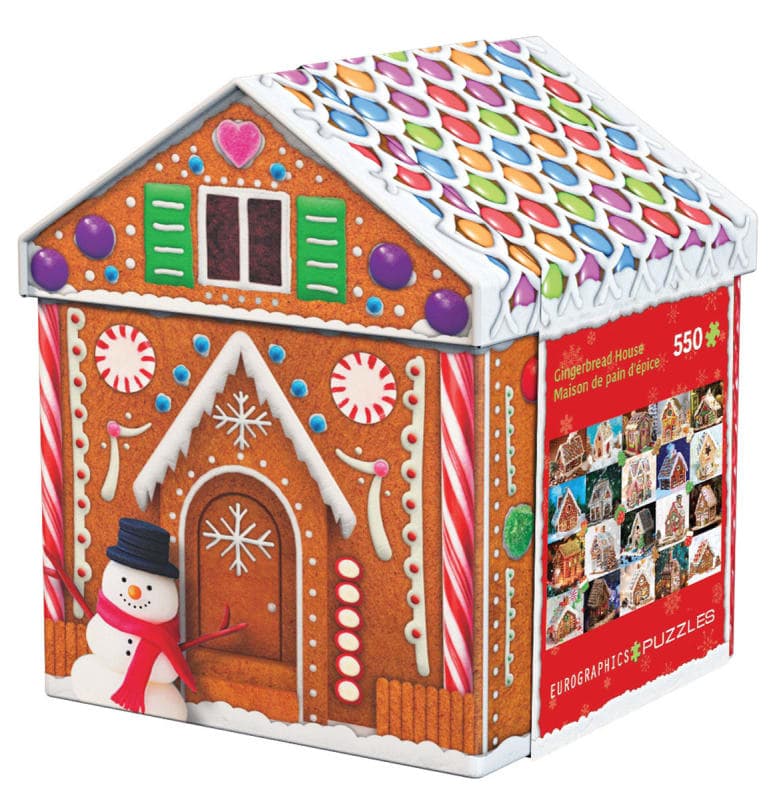 Eurographics Gingerbread House Puzzle Tin (550