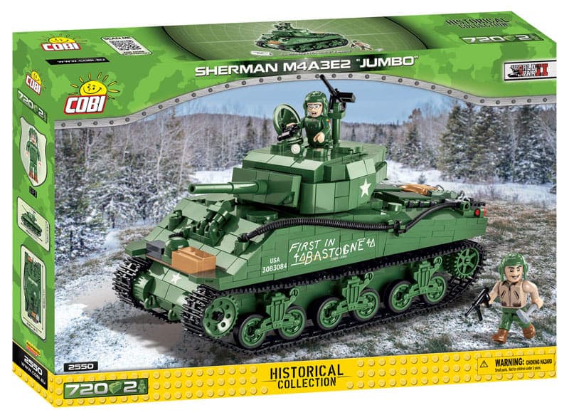 COBI Sherman M4A3E2 American Medium Tank - 716