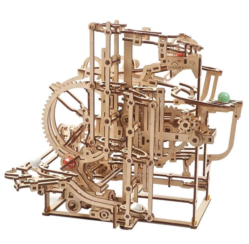 Ugears 3D Wooden Mechanical Model Marble Run