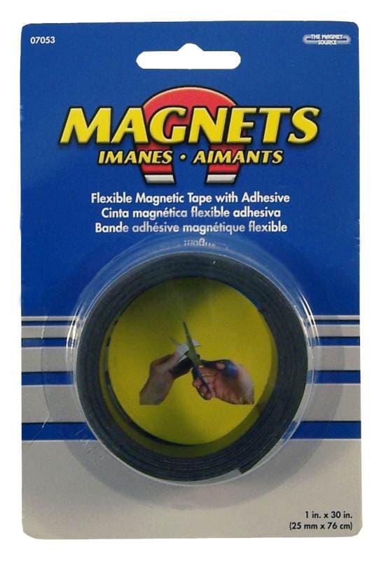 Flexible Magnetic Tape 1" x 30" Roll