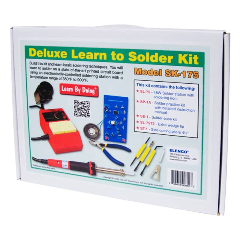 Elenco Deluxe Learn to Solder Kit