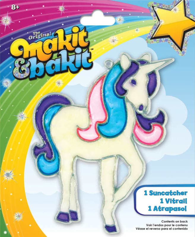 Makit & Bakit Suncatcher: Glitter Unicorn