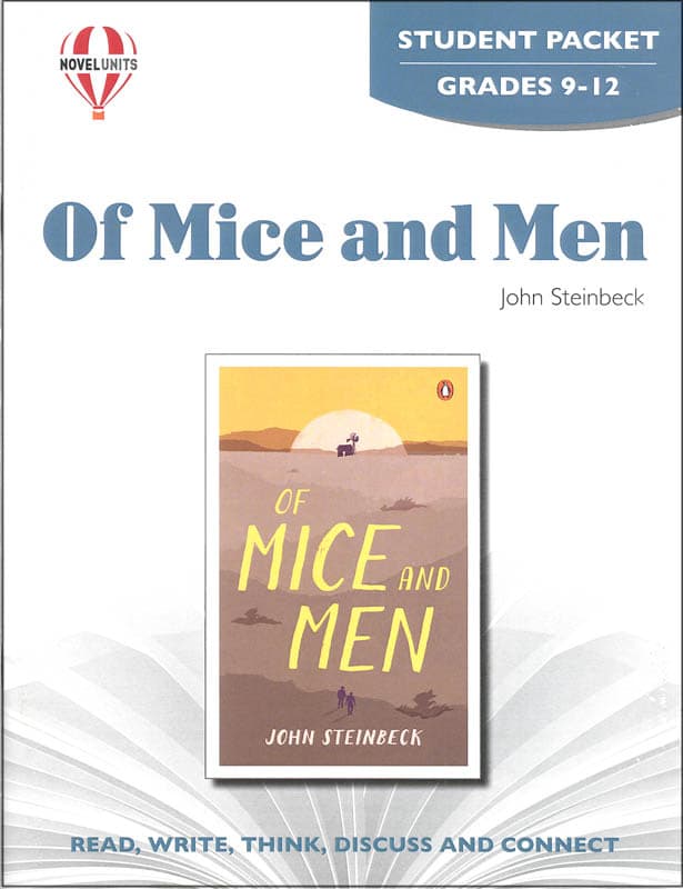 Of Mice and Men Novel Units Student Packet
