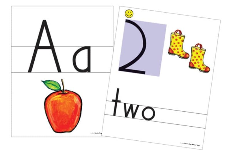 Handwriting Without Tears Color Print & Number