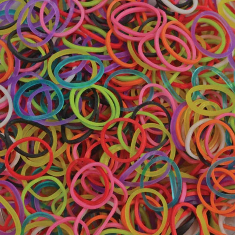 Solid / Opaque Bands - Mix (assorted colors)
