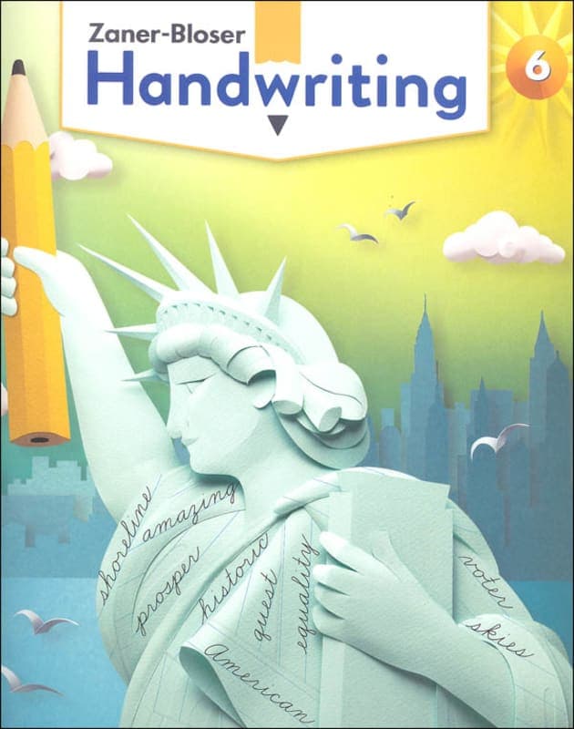 Zaner-Bloser Handwriting Grade 6 Student Edition