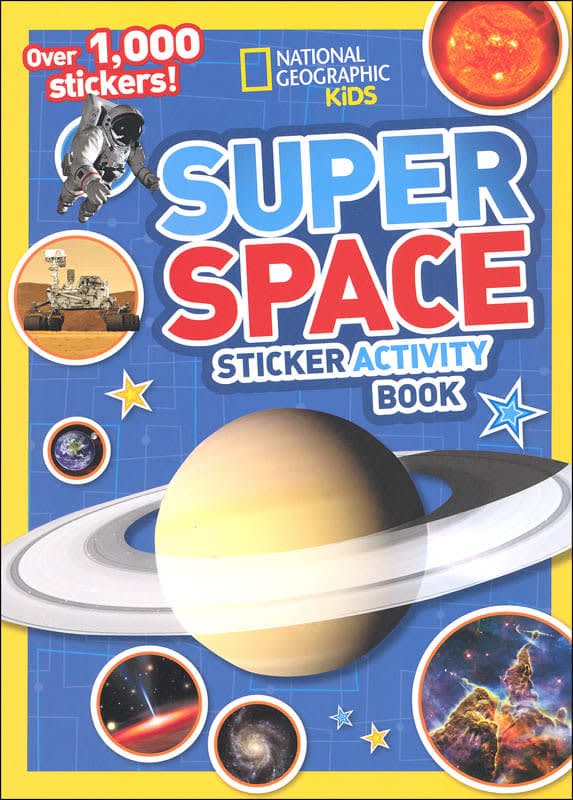 Super Space Sticker Activity Book (National