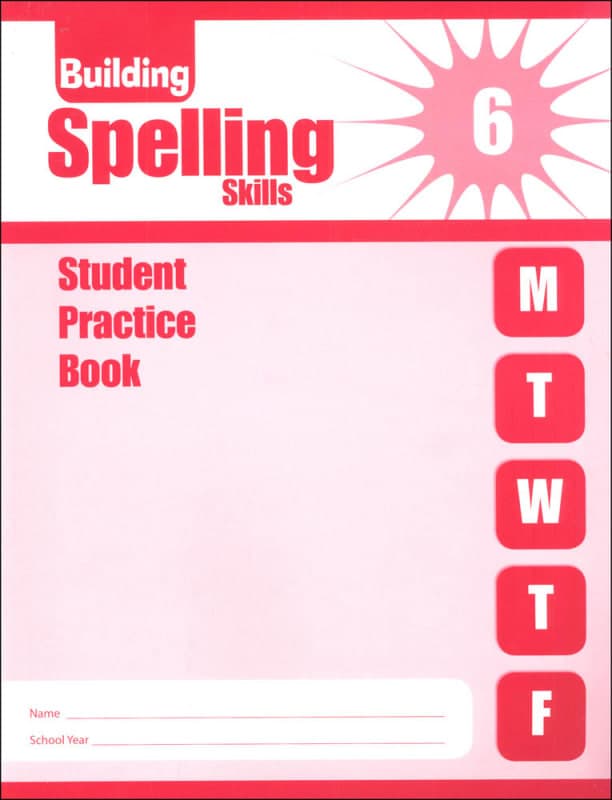Building Spelling Skills Grade 6 - Individual