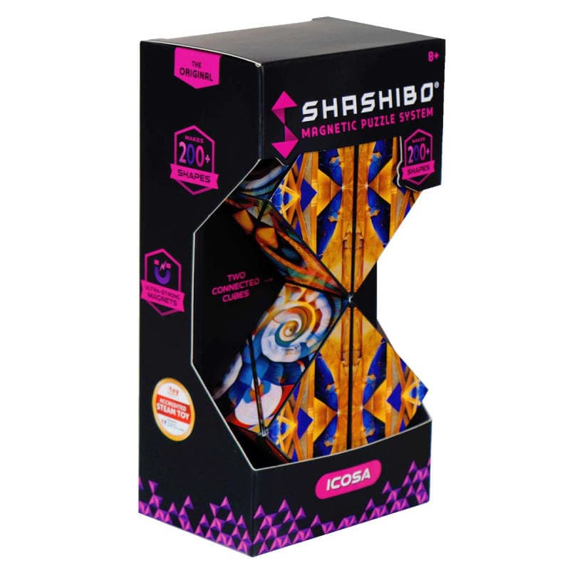 Shashibo Magnetic Puzzle Cube - ICOSA Atlantis