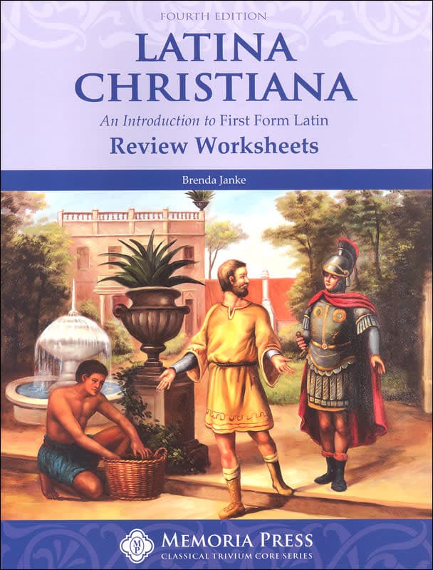 Memoria Press Latina Christiana Review Worksheets
