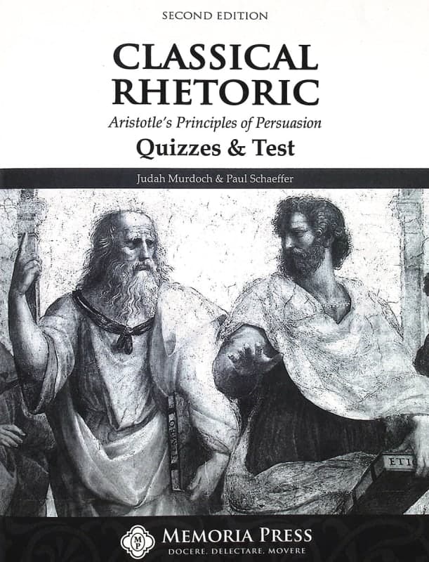 Memoria Press Classical Rhetoric Quizzes & Tests