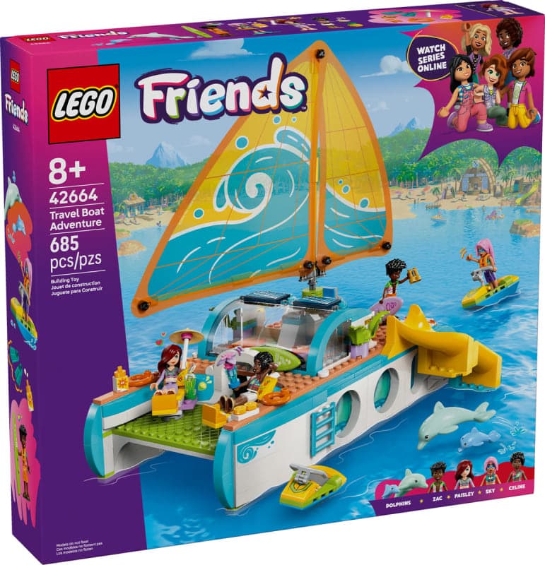 LEGO Friends Travel Boat Adventure (42664) (check