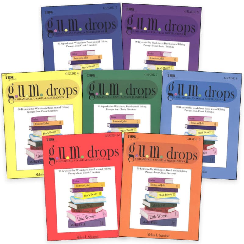 G.U.M.drops Complete Set Grades 1-8