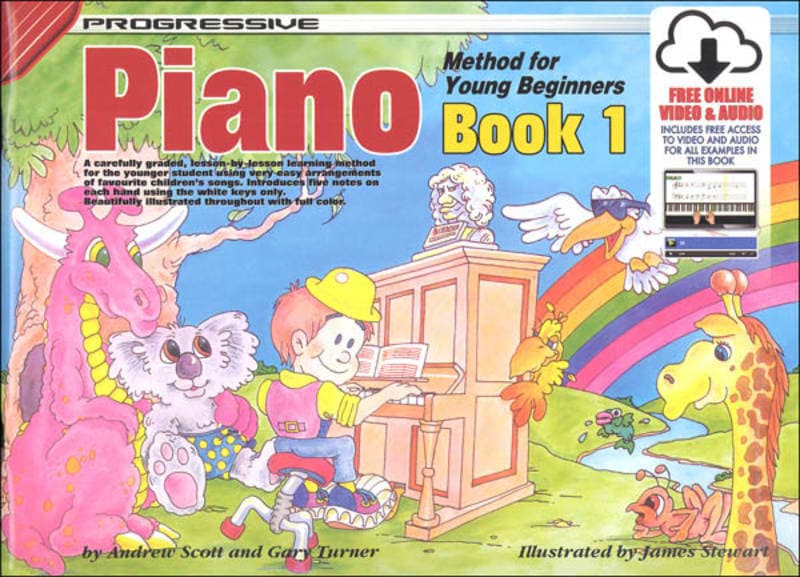 Progressive Piano Method for Young Beginners Book