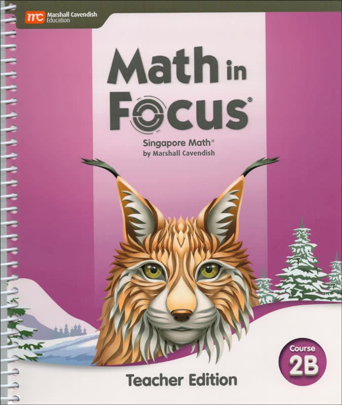 Math in Focus 2020 Teacher Edition Course 2B