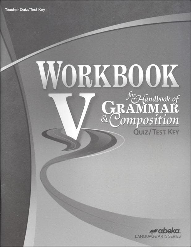 Abeka Workbook V for Handbook of Grammar and