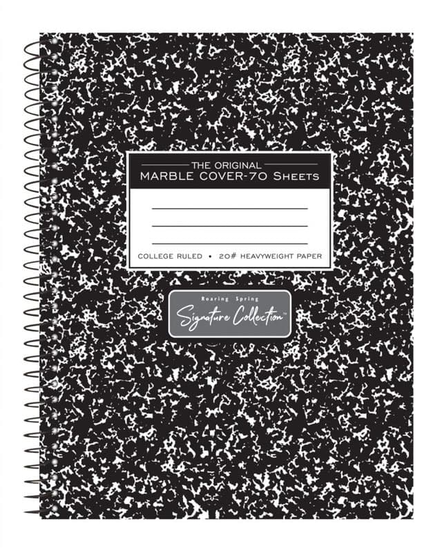 Composition Wirebound Book-College Ruled (70
