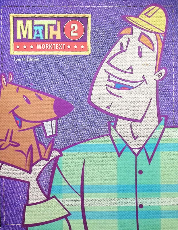 BJU Press Math 2 Student Worktext 4th Edition