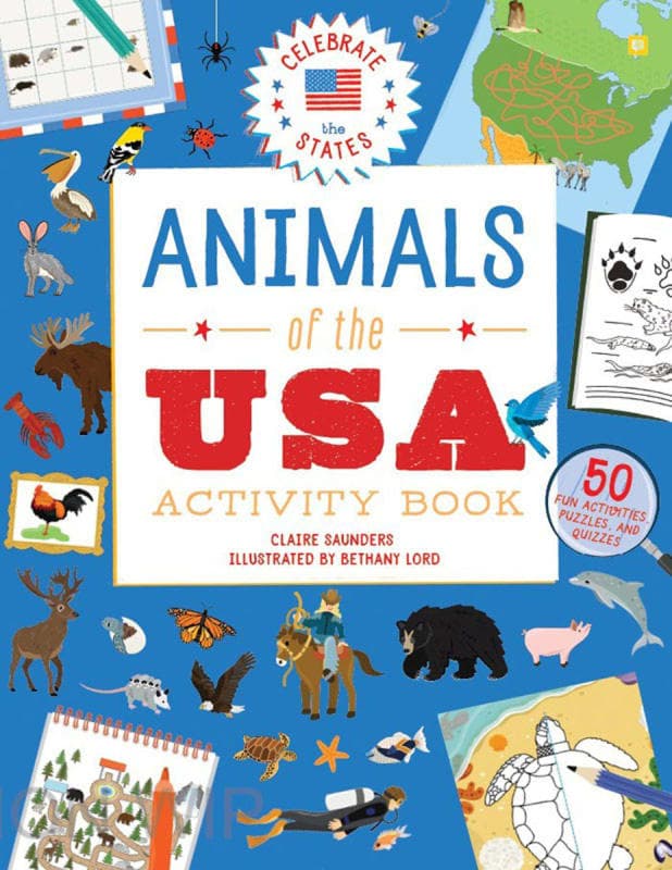 Animals of the USA Activity Book (Celebrate the