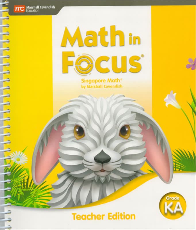 Math in Focus 2020 Teacher Edition Volume A Grade
