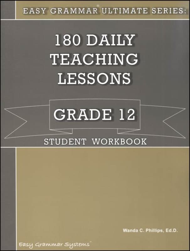 Easy Grammar Ultimate Series Grade 12 Student