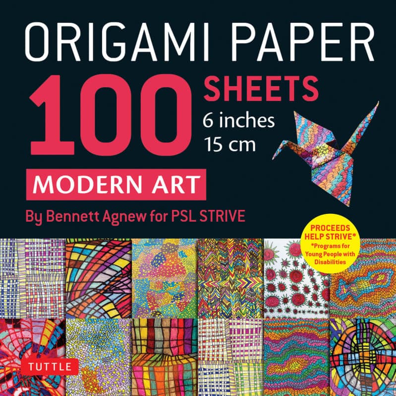 Origami Paper 100 Sheets Modern Design 6" (15 cm)
