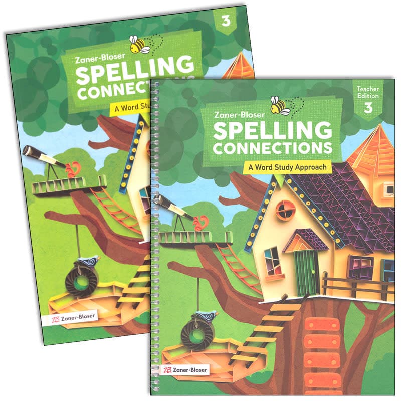 Zaner-Bloser Spelling Connections Grade 3 Home