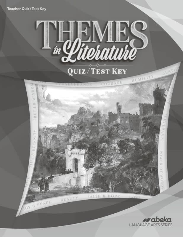 Abeka Themes in Literature Quiz and Test Key