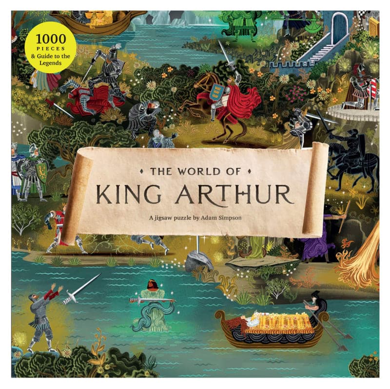 World of King Arthur: A 1000-piece Jigsaw Puzzle