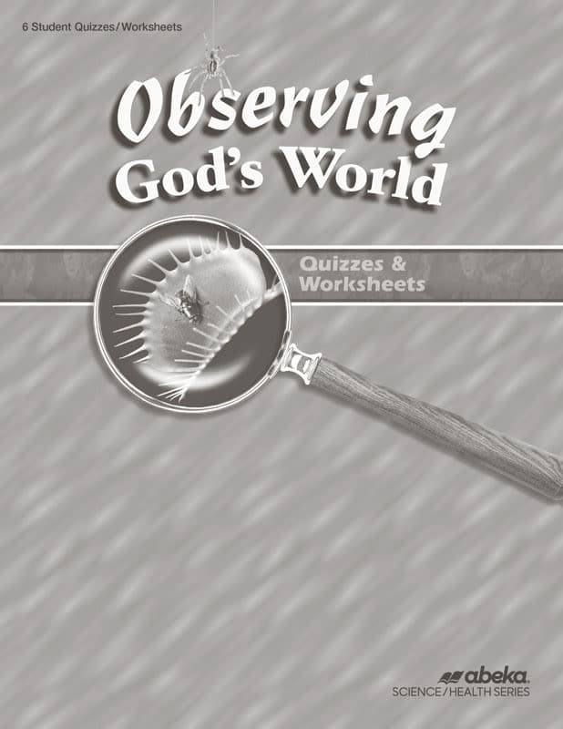 Abeka Observing God's World Student