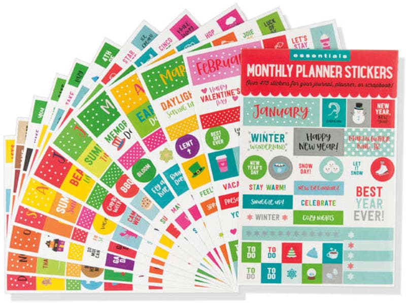 Monthly Planner Stickers